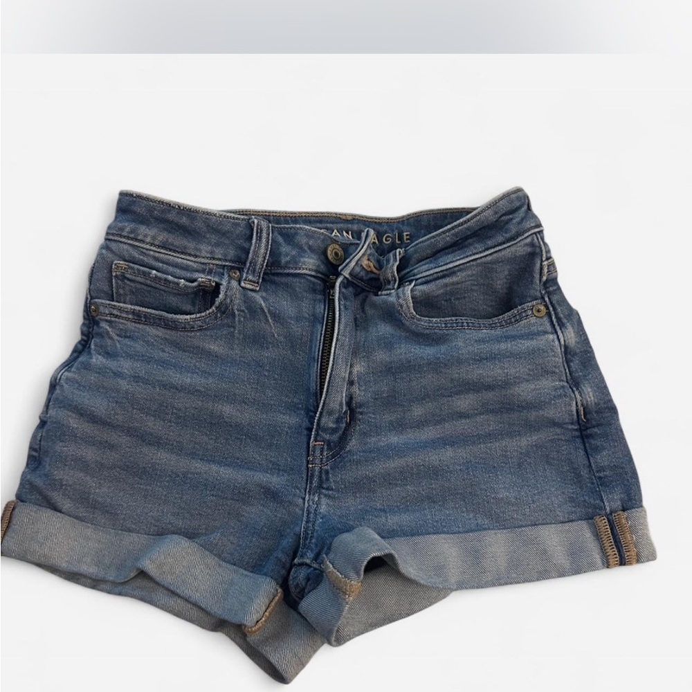American Eagle Outfitters Women's Blue Denim Shorts